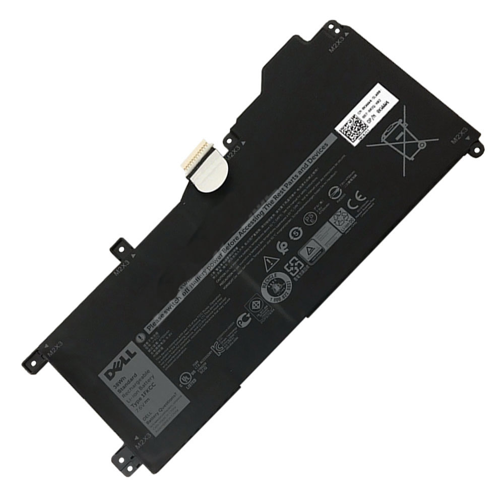 Batterie originale Dell 1FKCC 09NTKM 7.6V 4750mAh, 38Wh pour ordinateur portable Dell 09NTKM, 1FKCC séries