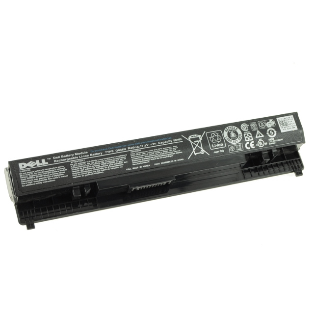 Batterie originale Dell 312-0142 G038N F079N 11.1V 2500mAh, 28Wh pour ordinateur portable Dell Latitude 2100, Latitude 2110 séries