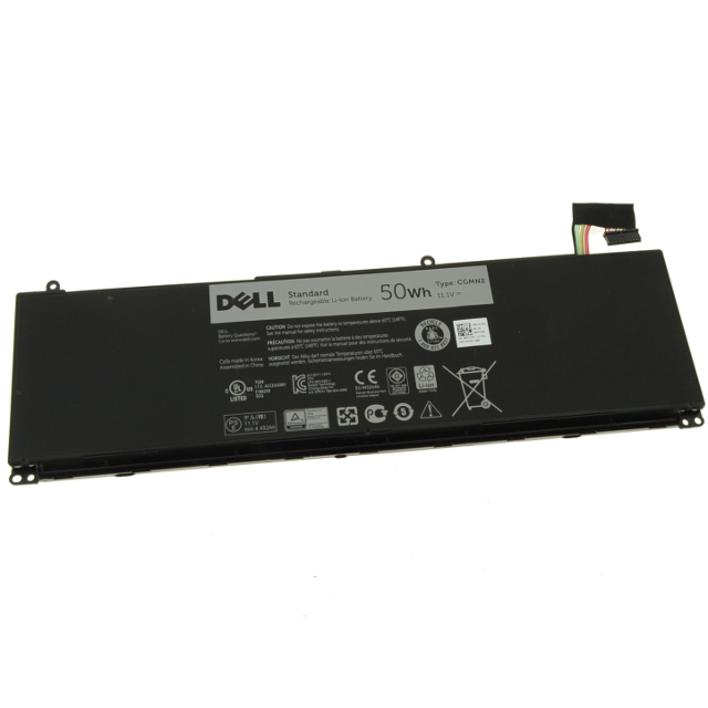 Batterie originale Dell CGMN2 N33WY NYCRP 11.4V 4336mAh, 50Wh pour ordinateur portable Dell Inspiron 11 3138, Inspiron 11-3137 séries