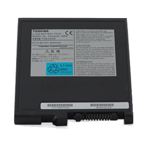 Batterie originale Toshiba PA3129U-3BRS PABAS085 10.8V 3600mAh, 38.8Wh pour ordinateur portable Toshiba PABAS085 séries