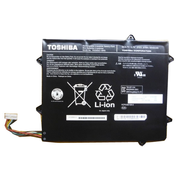 Toshiba PA5063U-1BRS batterie originale 3.7V 9540mAh, 37Wh pour ordinateur portable Toshiba PA5063U-1BRS séries