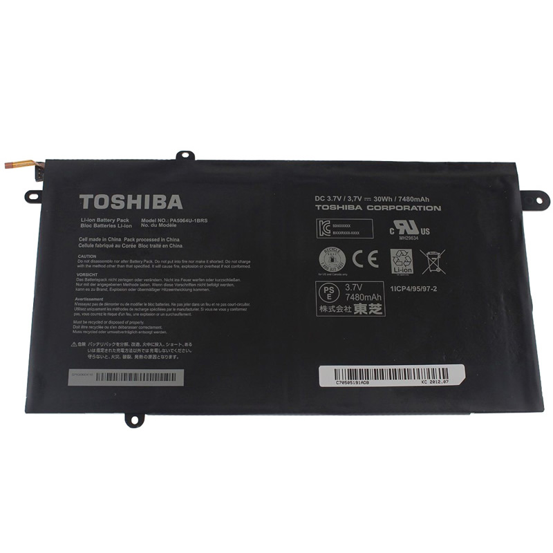 Toshiba PA5064U-1BRS batterie originale 3.7V 7480mAh, 30Wh pour ordinateur portable Toshiba PA5064U-1BRS séries