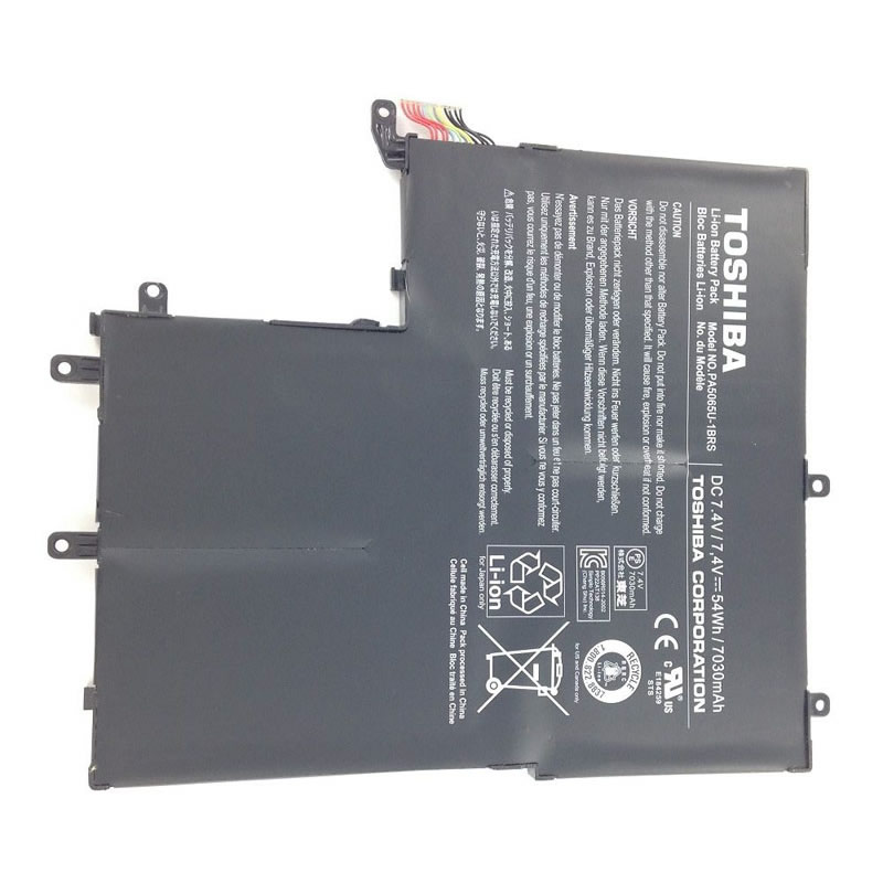 Toshiba PA5065U-1BRS P000561920 G71C000EH110 batterie originale 7.4V 7030mAh, 54Wh pour ordinateur portable Toshiba Satellite U800W-T02S, SATELLITE U840W-10X séries