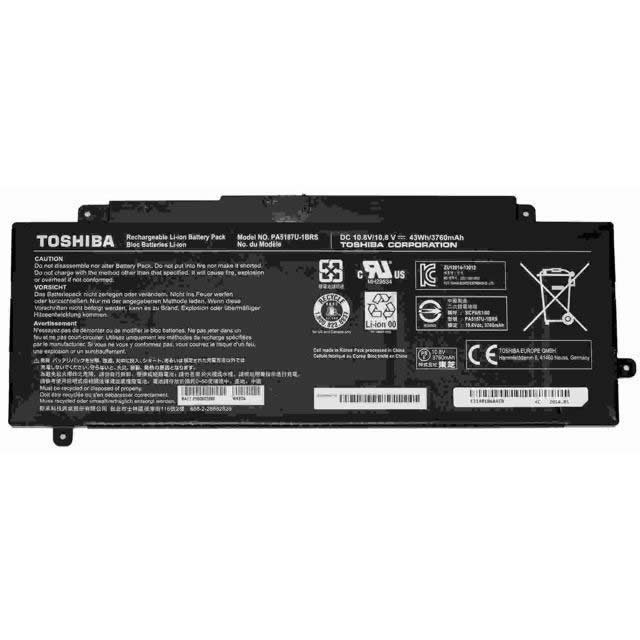 Toshiba PA5187U-1BRS P000602680 batterie originale 10.8V 3760mAh, 43Wh pour ordinateur portable Toshiba Satellite Click 2 L35W-B3204 séries