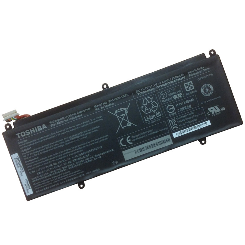 Toshiba PA5191U-1BRS batterie originale 11.1V 2280mAh, 27Wh pour ordinateur portable Toshiba Satellite Click 2 Pro P30W-B-10E, P30W-B-10E séries