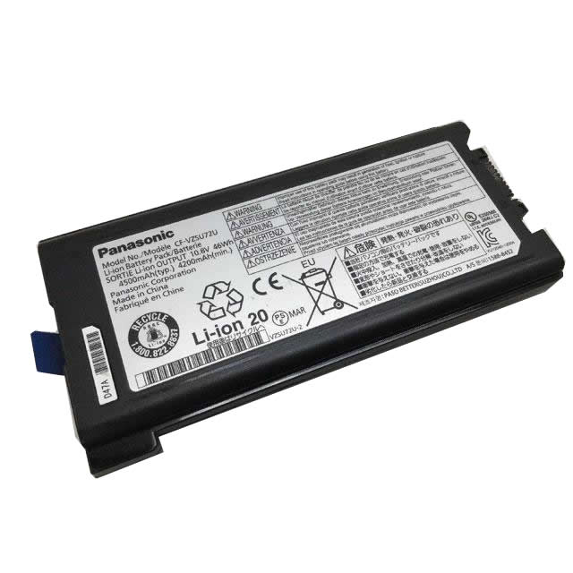 Batterie originale Panasonic CF-VZSU46R CFVZSU46U CF-VZSU46AT 10.8V 4200mAh, 46Wh pour ordinateur portable Panasonic CF-53DA304FW, CF-53SSLAY1M séries