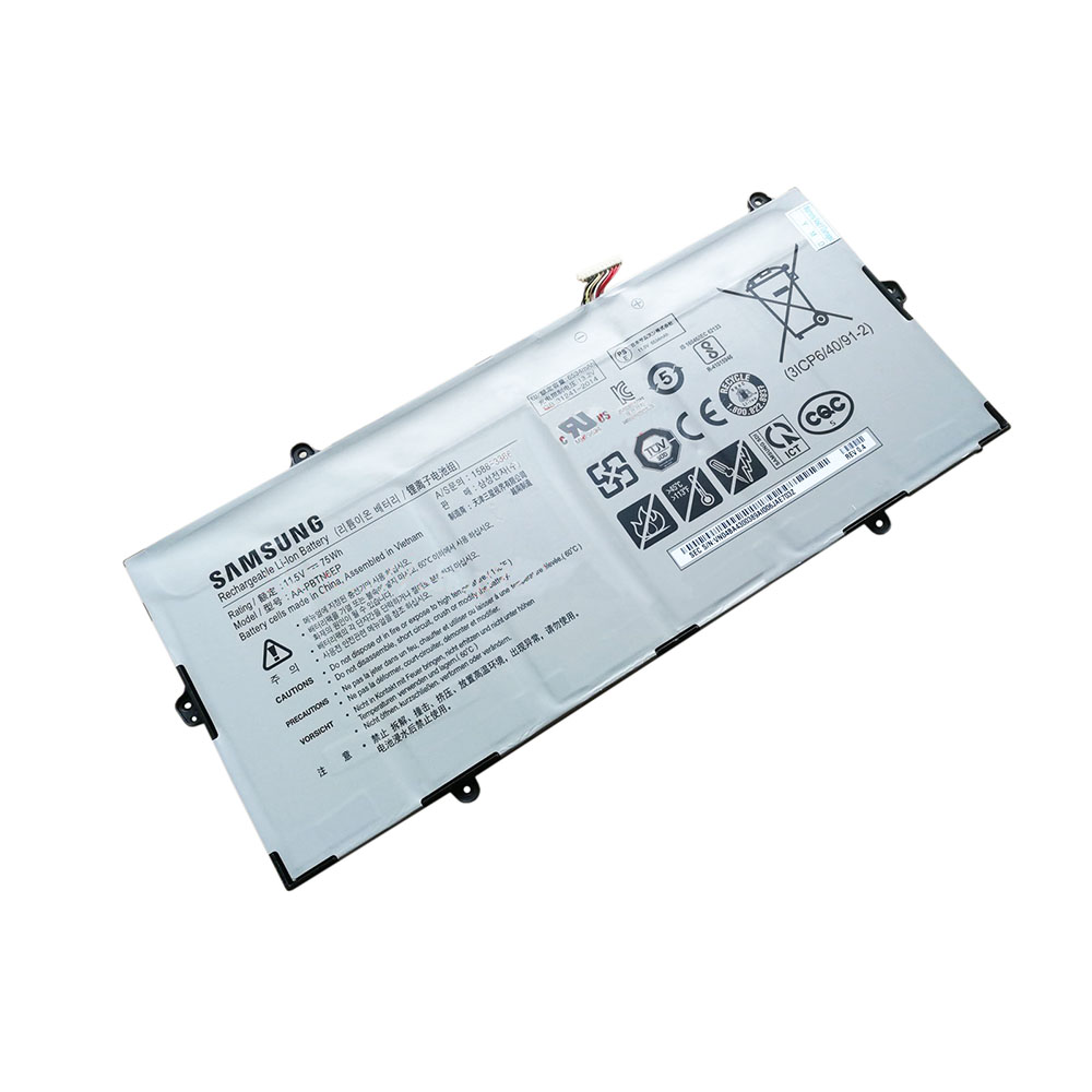 Batterie originale Samsung AA-PBTN6EP 11.5V 6534mAh, 75Wh pour ordinateur portable Samsung NP950XBE-X01HK, NT950XBE-X78 séries