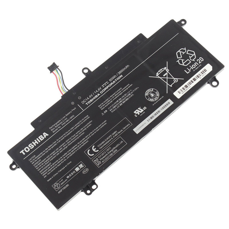 Toshiba PA5149U-1BRS batterie originale 14.4V 3860mAh pour ordinateur portable Toshiba Tecra Z40-A, Tecra Z40-A-10K, Tecra Z40-A-10T séries