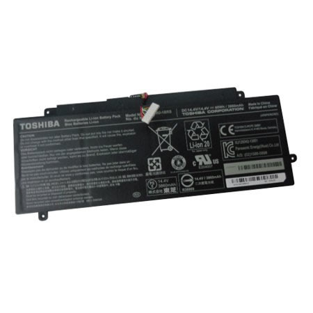 Toshiba PA5189U-1BRS batterie originale 14.4V 3860mAh pour ordinateur portable Toshiba Satellite Radius 12, Satellite P50W-B séries