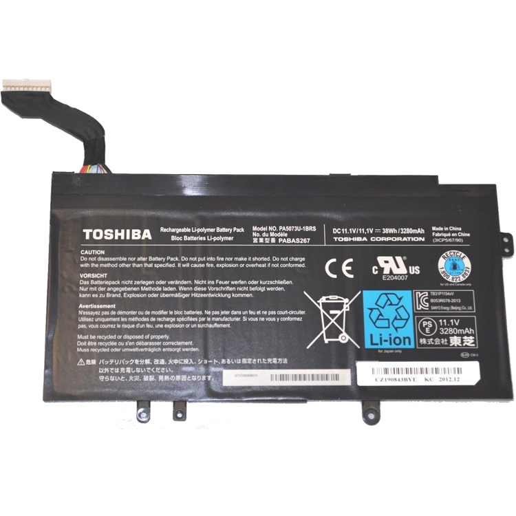 Toshiba PA5073U-1BRS PABAS267 PABSS267 batterie originale 11.1V 3280mAh pour ordinateur portable Toshiba Satellite U925t, U920, U920T séries