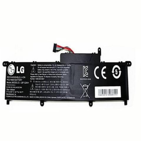 Batterie originale LG LBF122KH 7.4V 6300mAh, 46.62W pour ordinateur portable LG P210, P220, P330 séries