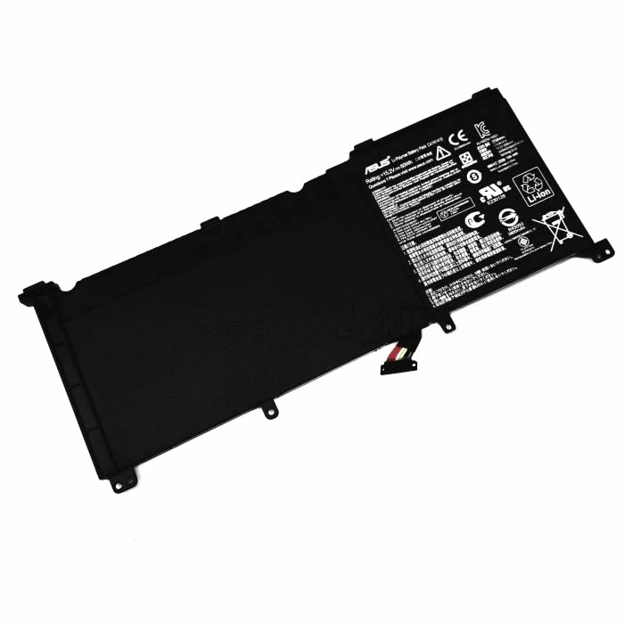 Batterie originale Asus C41N1416, N501JW-1A 4400mAh, 60Wh pour ordinateur portable Asus ZenBook Pro UX501 N501 séries