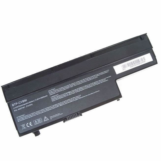Batterie originale Medion BTP-CVBM 14.8V 3800mAh pour ordinateur portable Medion Akoya E6210 P6611 P6613 P6620 séries
