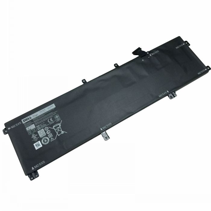 Batterie originale Dell 245RR H76MV 91Wh pour ordinateur portable Dell Precision M3800 XPS 15 9530 séries