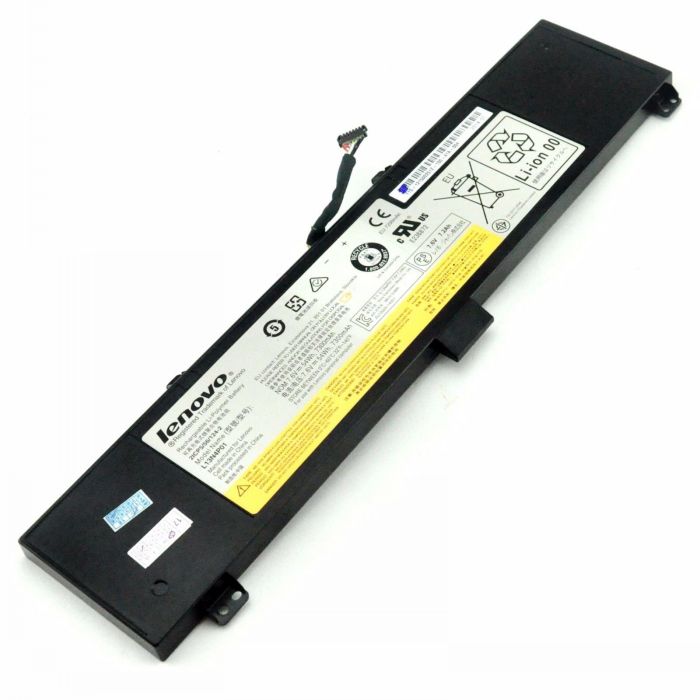 Batterie originale Lenovo 21CP5/57/128-2, L13M4P02, L13M4PO2, L13N4P01 7400mAh, 54Wh pour ordinateur portable Lenovo Y50-70 séries