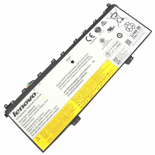 Batterie originale Lenovo 121500234, L13M6P71, L13S6P71 11.1V 4420mAh pour ordinateur portable Lenovo YOGA2 13 séries