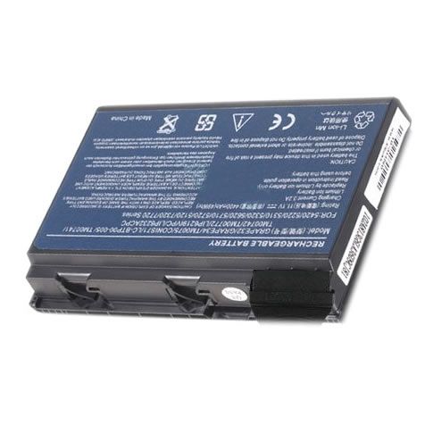 Batterie remplacement Acer TM00741 GRAPE32 CONIS71 5200mAh pour ordinateur portable Acer TravelMate 5520 TravelMate 6413 Extensa 4620 Extensa 5620 séries