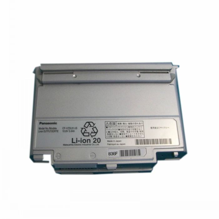 Batterie originale Panasonic CF-VZSU51JS CF-VZSU51W CF-VZSU51R CF-VZSU51AJS 10.8V 5800mAh, 5.8Wh pour ordinateur portable Panasonic Toughbook CF-T7 CF-T8 CF-W7 CF-W8 séries