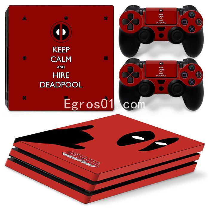 Skin PS4 Pro - Deadpool 10