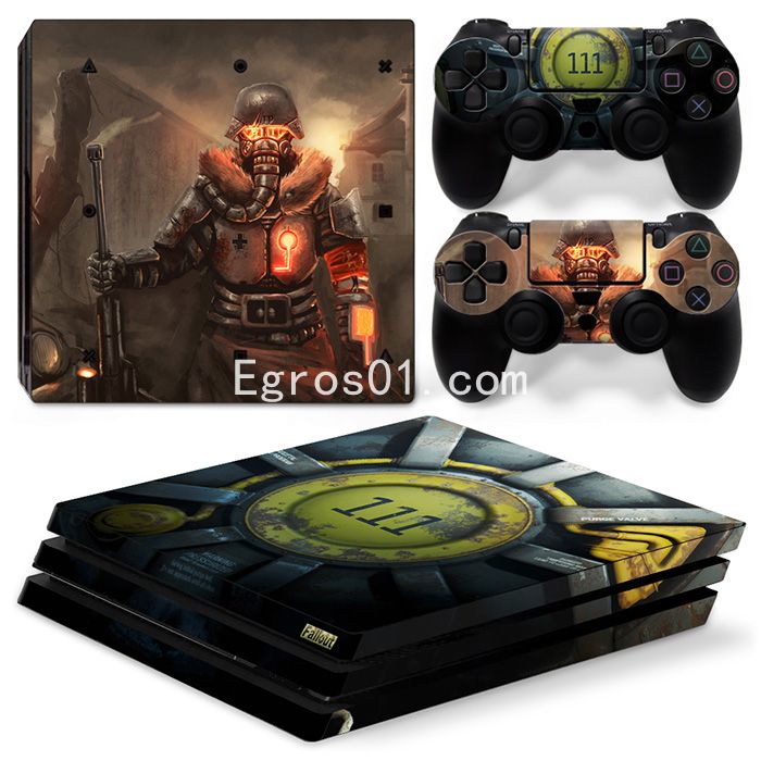 Sticker PS4 Pro - Fallout 04