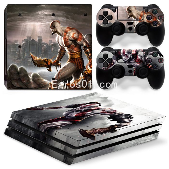 Autocollant skin PS4 Pro - God of War