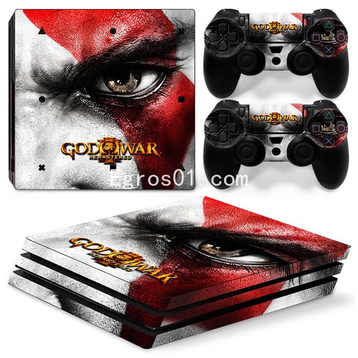 Autocollant skin PS4 Pro - God of War 06